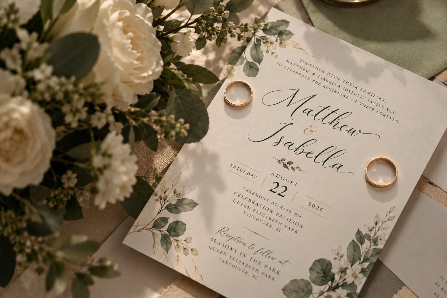 Wedding Detail Flatlay
